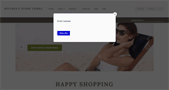 Desktop Screenshot of belindasstore.com