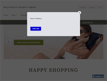 Tablet Screenshot of belindasstore.com